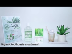Natural Aloe Vera Teeth Whitening Toothpastes