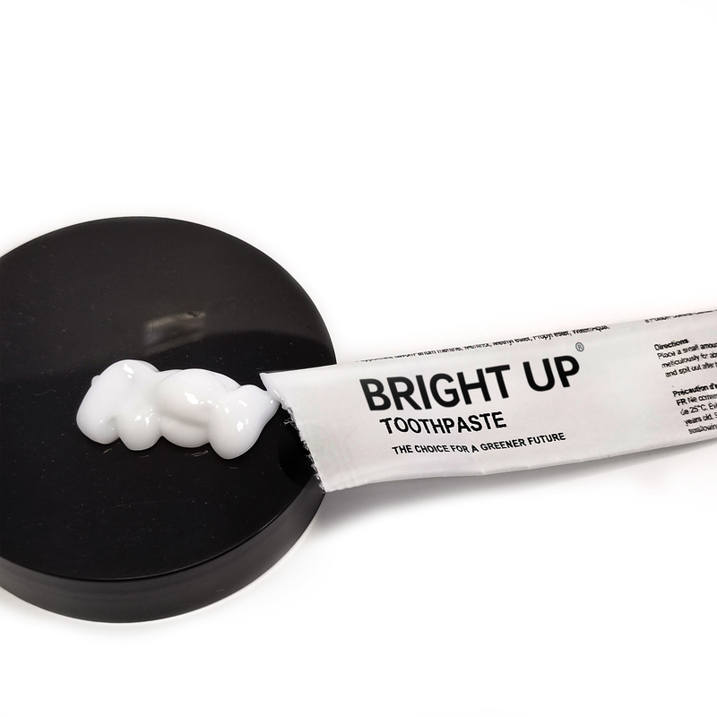 6g Small Size Mint Flavor Toothpaste Twice One Day Paper Bag Packing Degradable