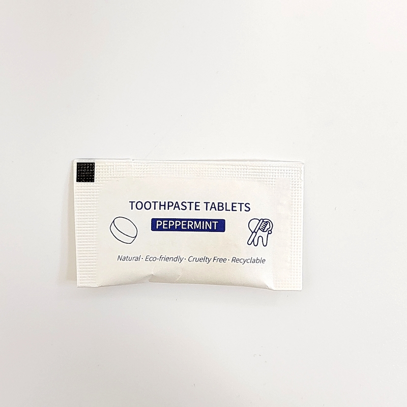 Hotel Travel Size Teeth Whitening Tablets Solid Toothpaste Organic Bad Breath Remover Mouth Wash Pill Mint