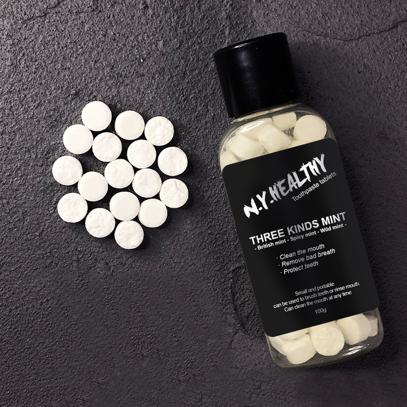 Eco Friendly Toothpaste Tablets With Fluoride Zero Waste Toothpaste Tabs Plastic Free Easy Bite