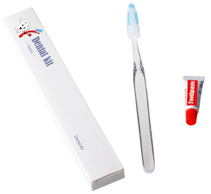 Flight Personal Care Suit Travel Kit Small Size Toothpaste With Toothbrush Mouth Wash Shampoo Dental Floss 3g 6g