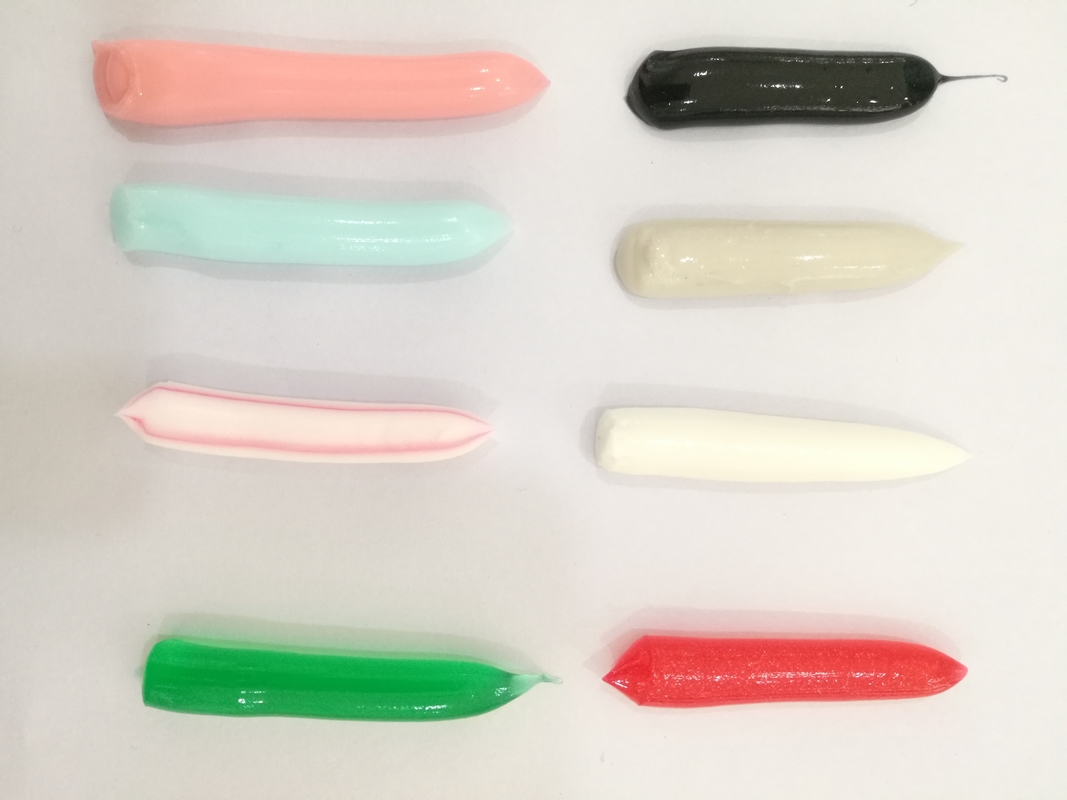 SASO Organic Teeth Whitening Toothpastes Colorful Crystal Anti Cavity