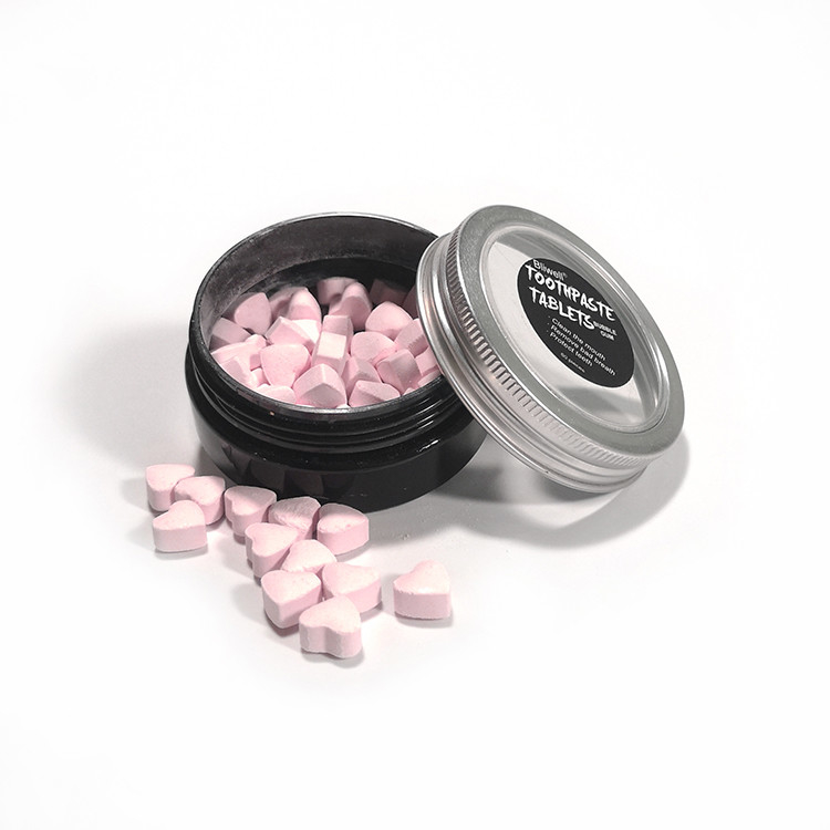 Regular Size Organic Baking Mint Toothpaste Tablets Pills Whitening Oral Travel Adult