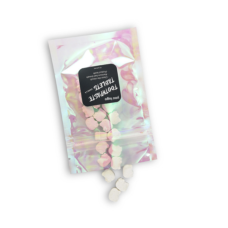 Regular Size Organic Baking Mint Toothpaste Tablets Pills Whitening Oral Travel Adult