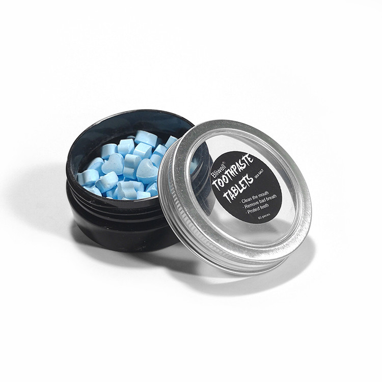 Regular Size Organic Baking Mint Toothpaste Tablets Pills Whitening Oral Travel Adult