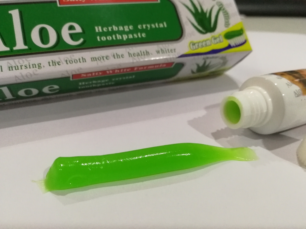 Organic Oral Care Toothpaste Aloe Vera Teeth Whitening Baking Soda Natural Plant Extracts Sls Free