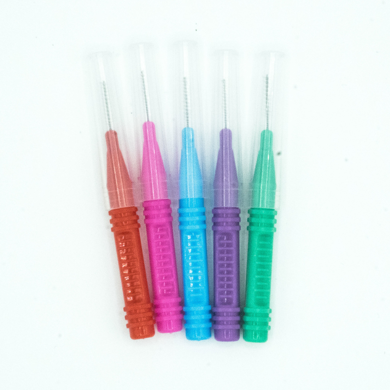 Colorful Toothpick Boxed Interdental Brush Oral Care Cleaning For Home
