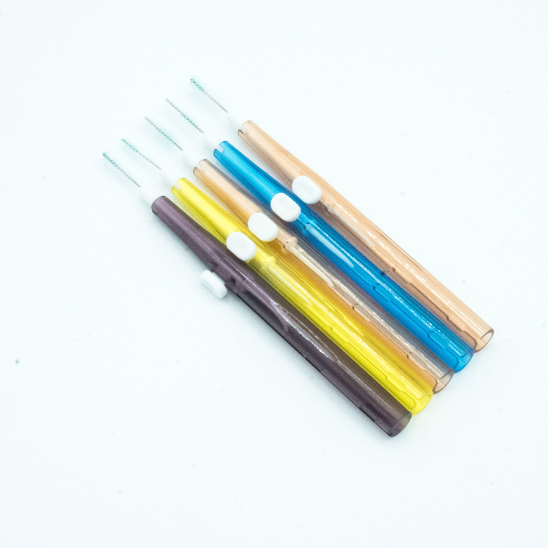 Colorful Toothpick Boxed Interdental Brush Oral Care Cleaning For Home