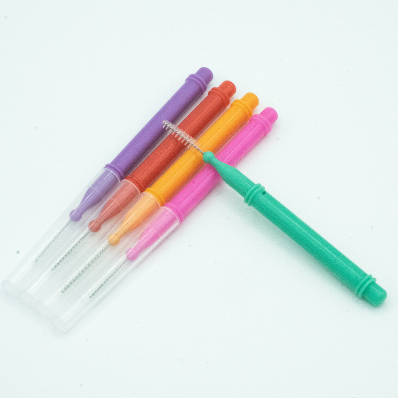 Colorful Toothpick Boxed Interdental Brush Oral Care Cleaning For Home