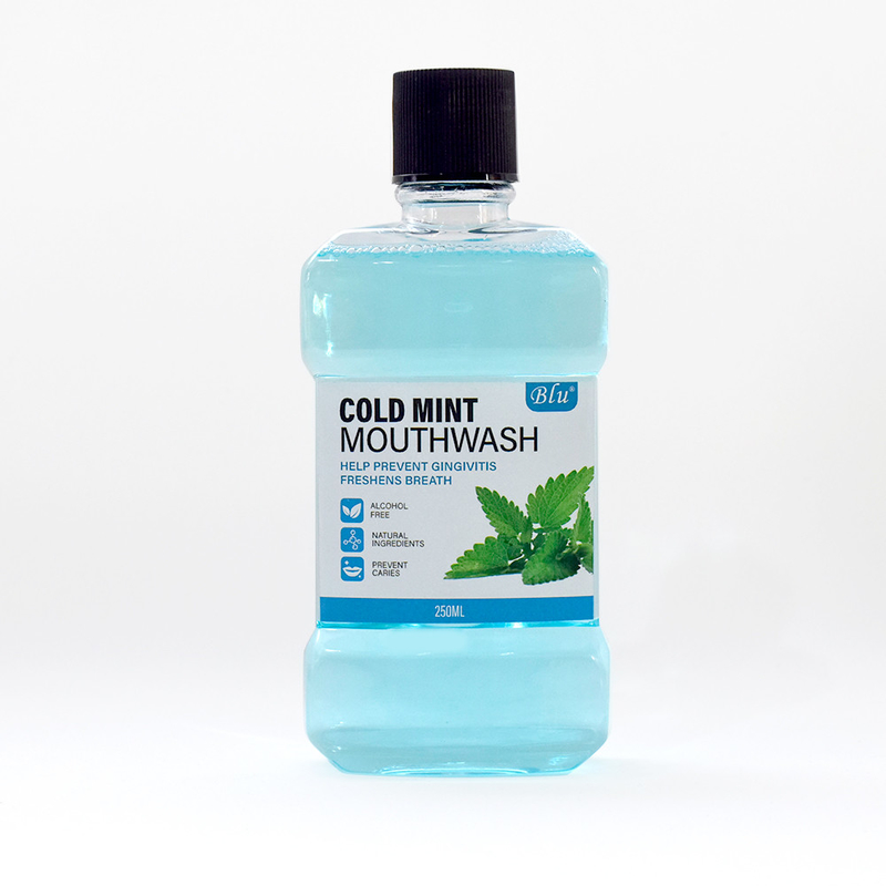 Various Flavors Antiseptic Oral Clean Cool Fresh Non-alcohol Mouthwash For Daily Oral Hygiene