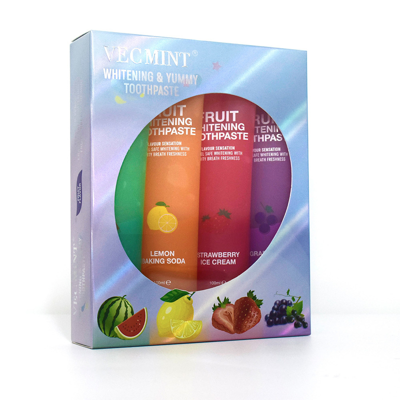 HERBAL Fruit Whitening Toothpaste for Adults Customized Oem Gentle Teeth Whitening Formula