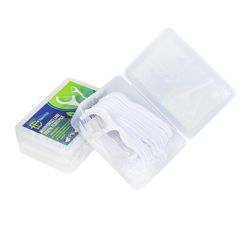 disposable hotel travel home use tooth cleaning Dental Floss Toothpick Teeth Cleaning Dental Floss Sticks