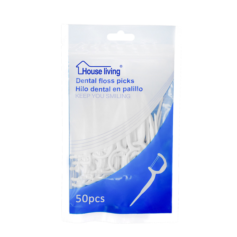 disposable hotel travel home use tooth cleaning Dental Floss Toothpick Teeth Cleaning Dental Floss Sticks
