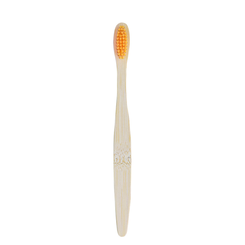 Customized Wholesale Natural Eco Biodegradable Colorful Soft Hotel Bamboo Toothbrush With Packaging