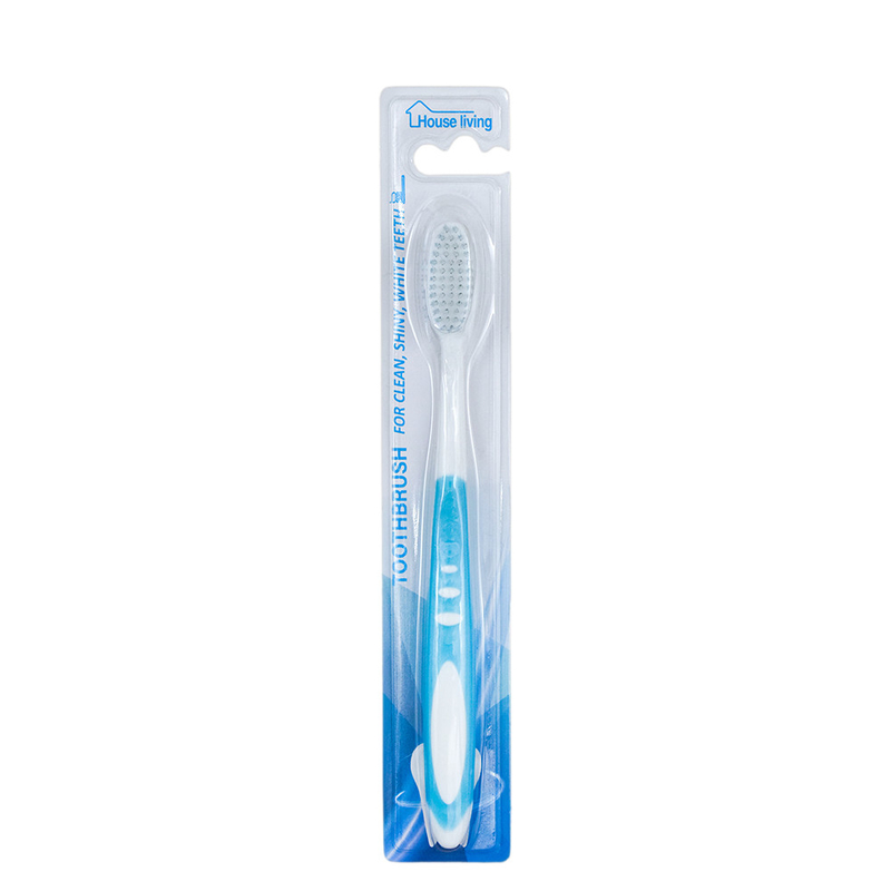 Wholesale Custom Adult Travel Home Hotel Plastic Soft Bristle Home Use Toothbrush In Blister Card