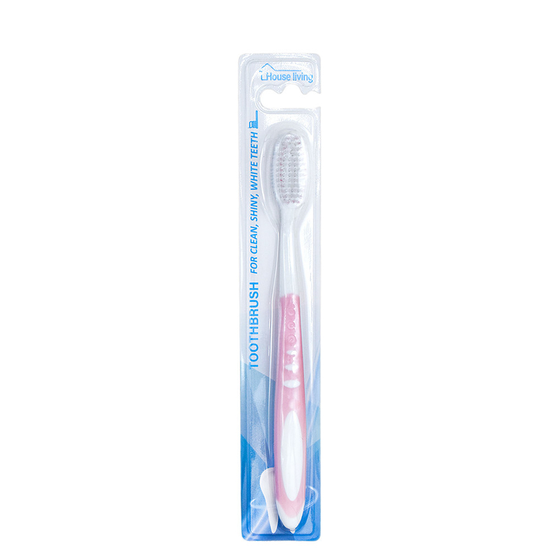Wholesale Custom Adult Travel Home Hotel Plastic Soft Bristle Home Use Toothbrush In Blister Card