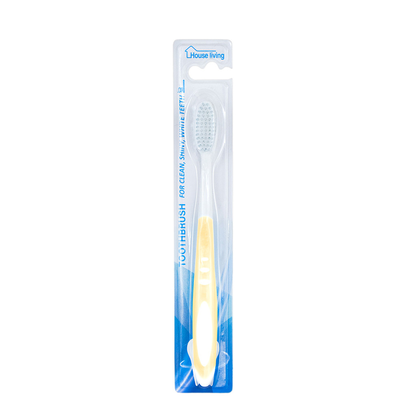 Wholesale Custom Adult Travel Home Hotel Plastic Soft Bristle Home Use Toothbrush In Blister Card