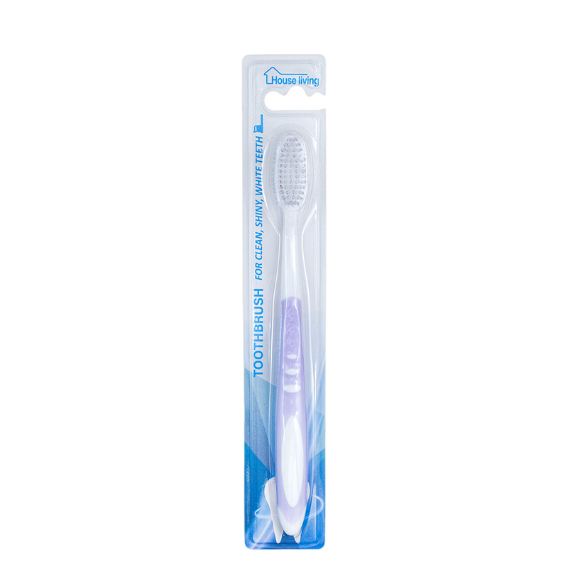 Wholesale Custom Adult Travel Home Hotel Plastic Soft Bristle Home Use Toothbrush In Blister Card