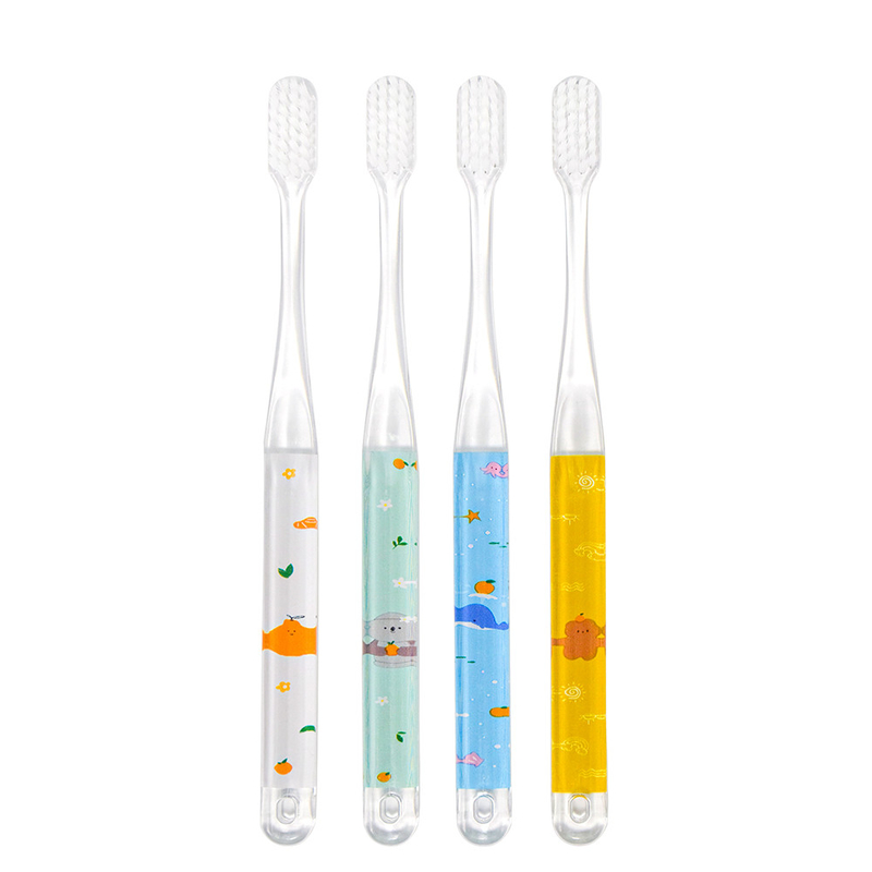 Manufacturer Custom Ultra Soft Bristle Manual Toothbrush for Adults Home and Travel Use Cheap Plastic Toothbrush