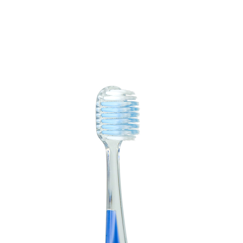 Wholesale Luxury Crystal Teeth Whitening Toothbrush Bristles High-density Deep Cleaning Crystal Clear Brush Handle Tooth