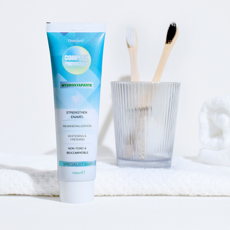 DENTIFRESH 100g Hydroxyapatite Toothpaste Mint Flavor Toothpaste for Adults Custom Logo Toothpaste