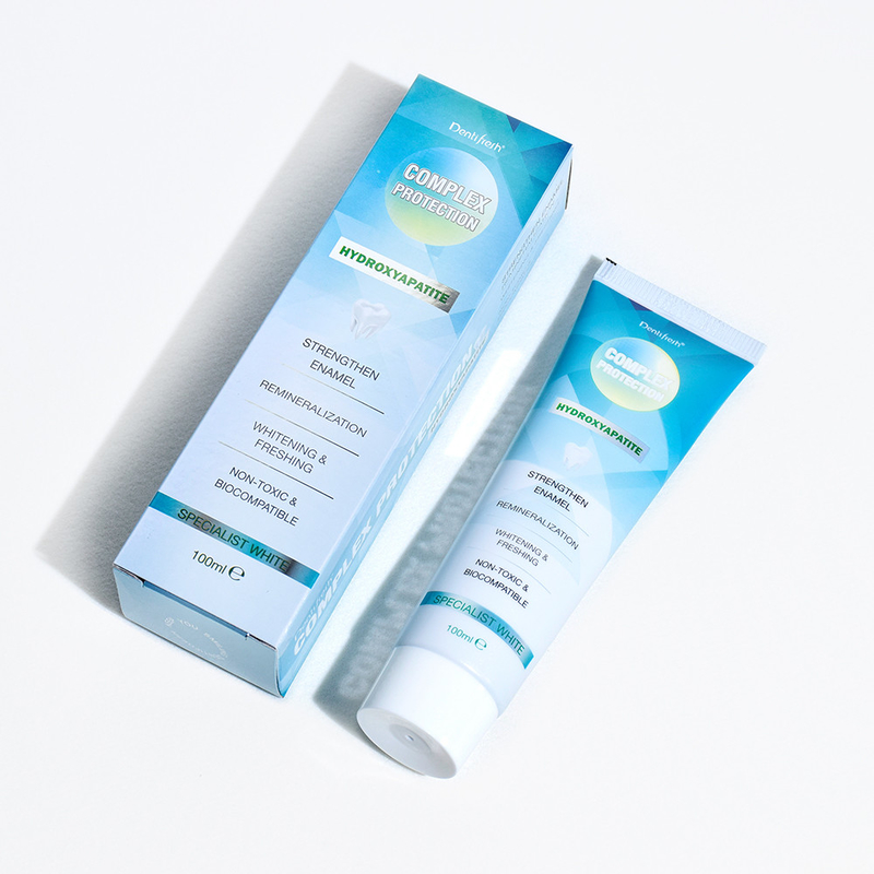 DENTIFRESH 100g Hydroxyapatite Toothpaste Mint Flavor Toothpaste for Adults Custom Logo Toothpaste
