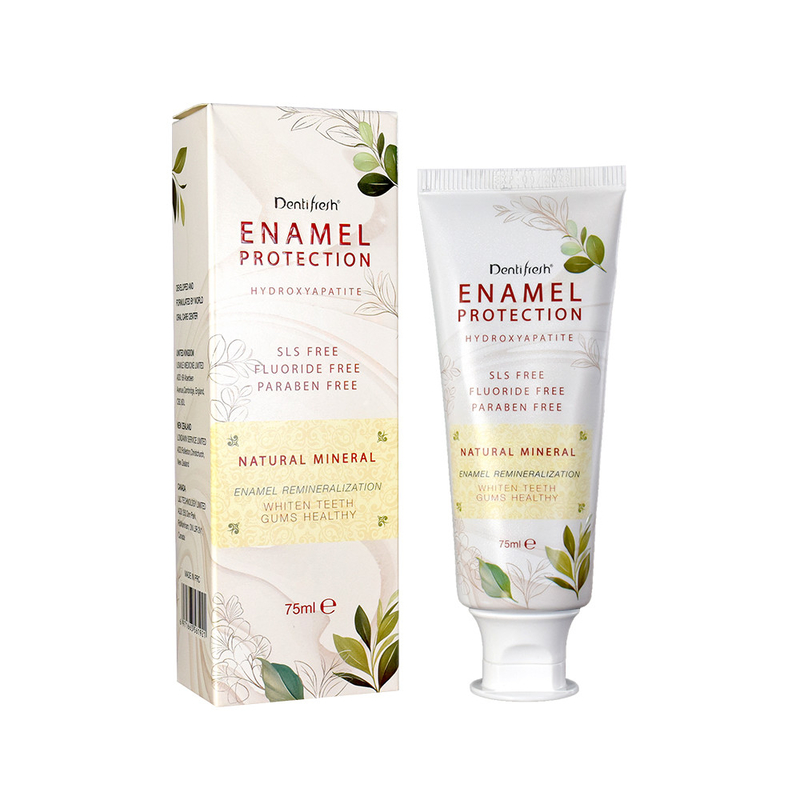 Dentifresh 75ml Toothpaste - Hydroxyapatite SLS - Free Fluoride  Free with Natural Mineral for Enamel Remineralization