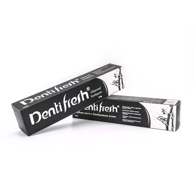 COOL ATE Toothpaste - Whitens Teeth and Freshens Breath with Bamboo Charcoal 100g Cleaning Formula for Oral Health