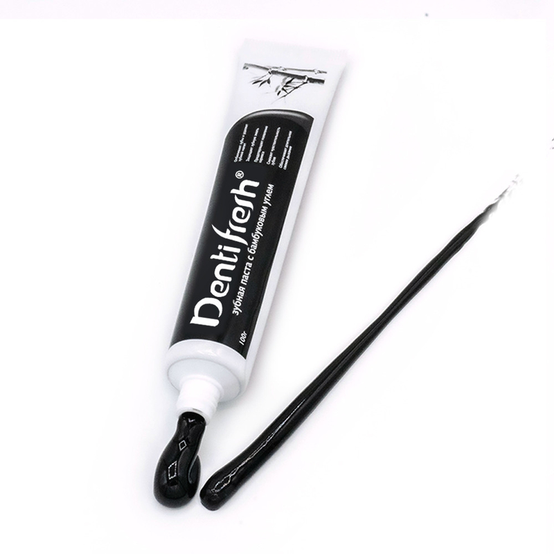 COOL ATE Toothpaste - Whitens Teeth and Freshens Breath with Bamboo Charcoal 100g Cleaning Formula for Oral Health