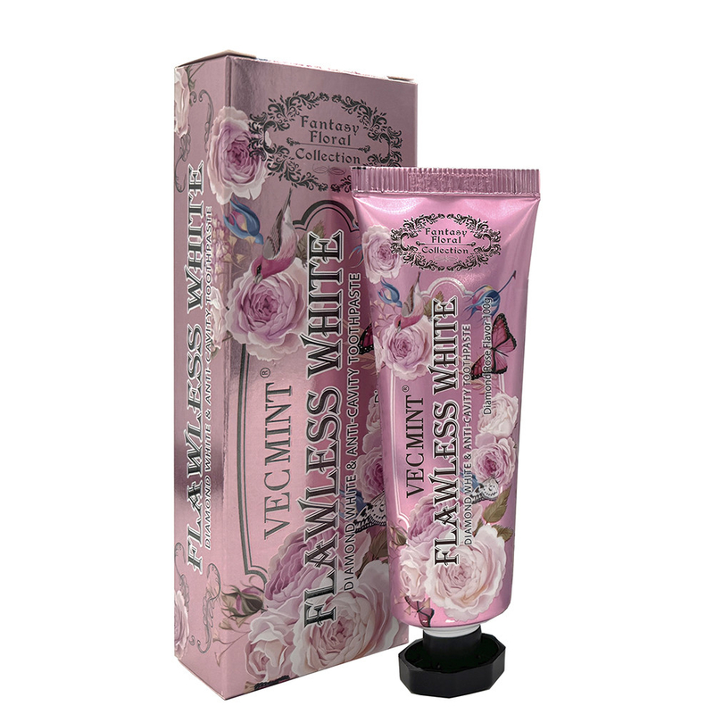 VECMINT rose toothpaste 100g Toothpaste For Healthy Teeth fancy floral collection hot sale factory Direct delivery