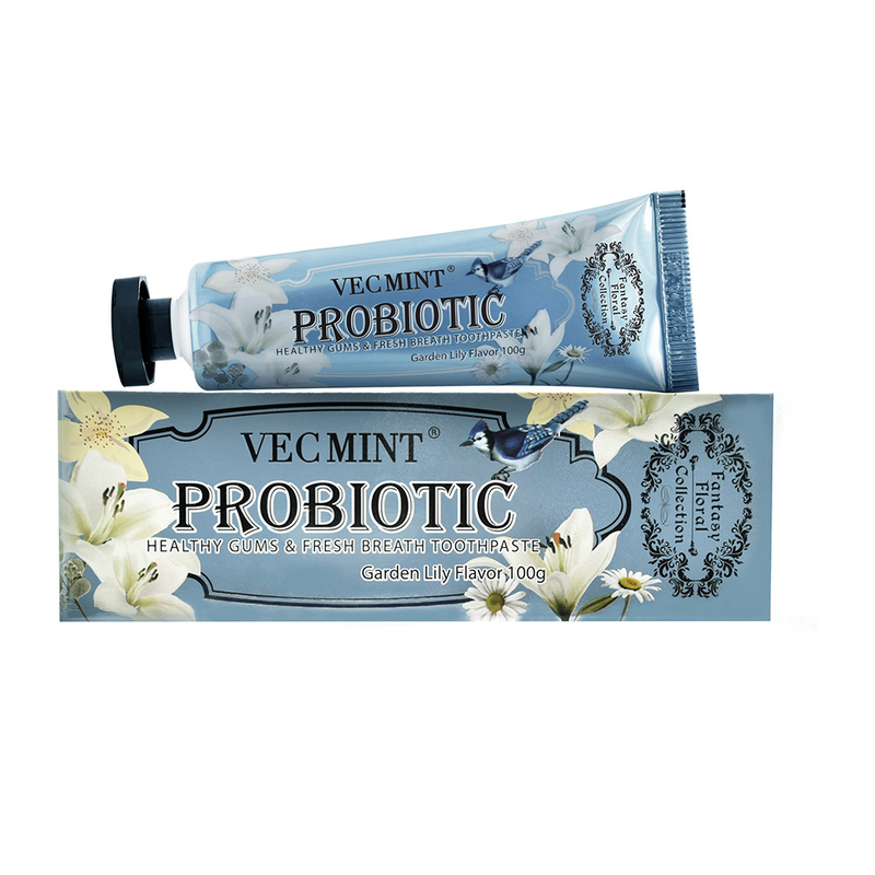 VECMINT Lily Toothpaste 100g Toothpaste for Healthy Teeth Fancy Floral Collection Hot Sale Factory Direct Delivery