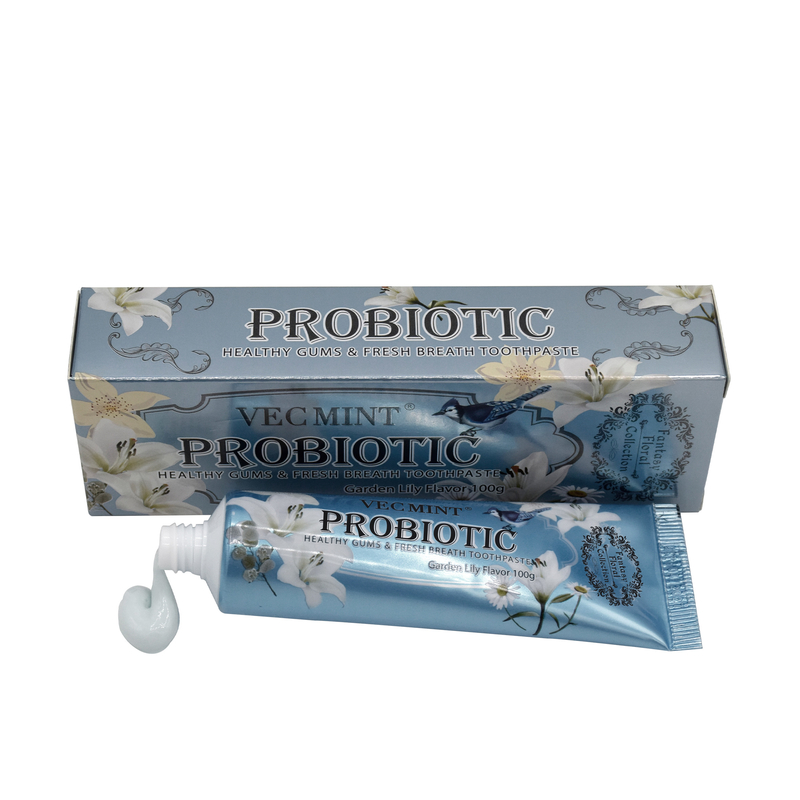 VECMINT Lily Toothpaste 100g Toothpaste for Healthy Teeth Fancy Floral Collection Hot Sale Factory Direct Delivery