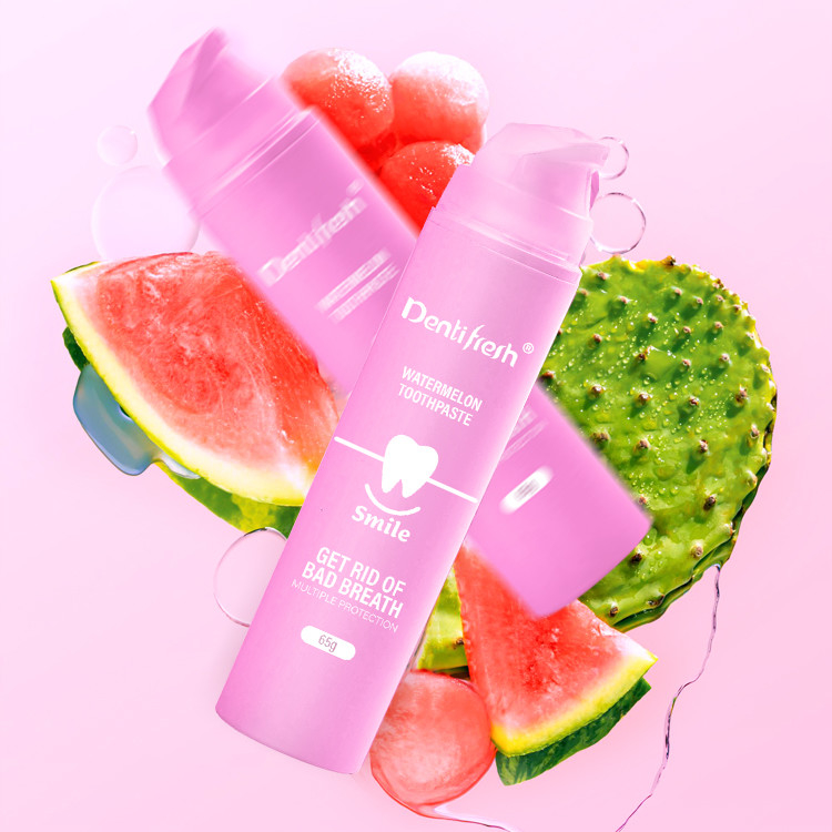 Dentifresh 65g Flavorful Toothpaste Selection: From Smooth Mint to Watermelon - Eliminate Bad Breath for a Fresher Smile
