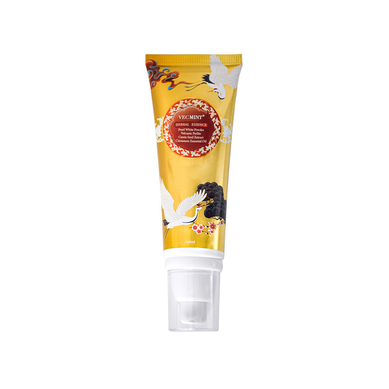 VECMINT Toothpaste 100ml- Pearl - Infused Whitening Formula with Coptis Root & Camellia Sinensis Extracts