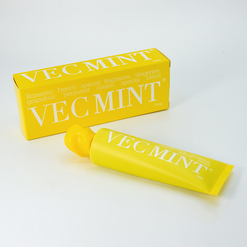 100g Hot - selling VECMINT Toothpaste: Exquisite French - inspired Aroma of Grapefruit, Bergamot and Tangerine