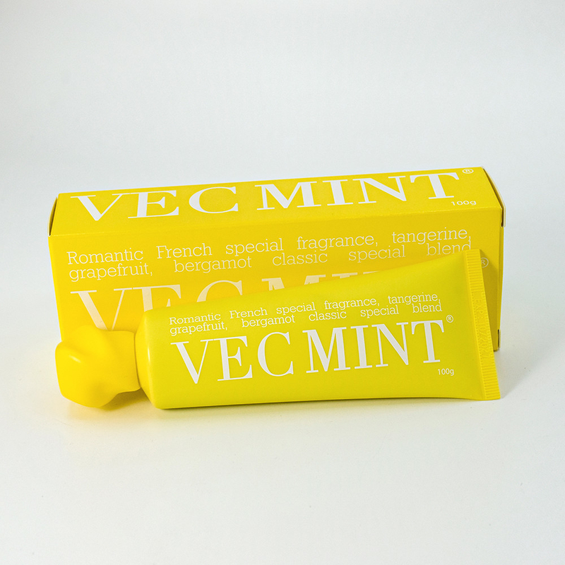 100g Hot - selling VECMINT Toothpaste: Exquisite French - inspired Aroma of Grapefruit, Bergamot and Tangerine