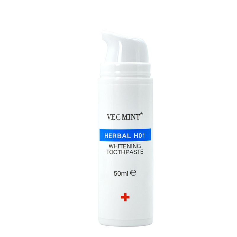VECMINT Herbal H01 Whitening Toothpaste 50ml Herbal Formula for Teeth Whitening intelligent herbal extract smart beauty renewal