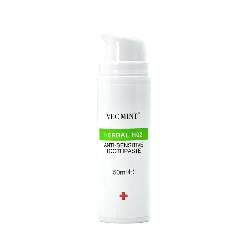 VECMINT Herbal H01 Whitening Toothpaste 50ml Herbal Formula for Teeth Whitening intelligent herbal extract smart beauty renewal