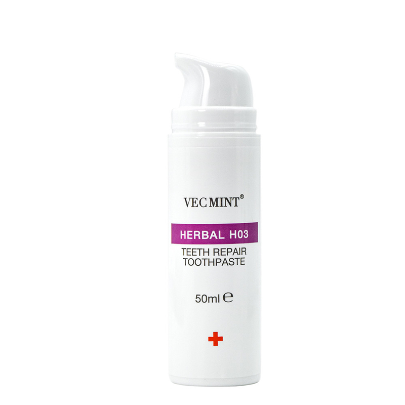 VECMINT Herbal H01 Whitening Toothpaste 50ml Herbal Formula for Teeth Whitening intelligent herbal extract smart beauty renewal