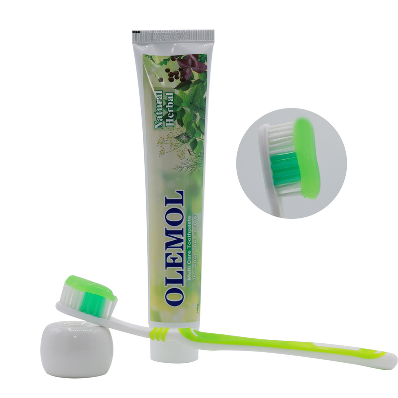 OLEMOL Multi White Toothpaste 90g - Max Whitening & Stain Removal Formula for Effective Teeth Brightening & Daily Oral Care