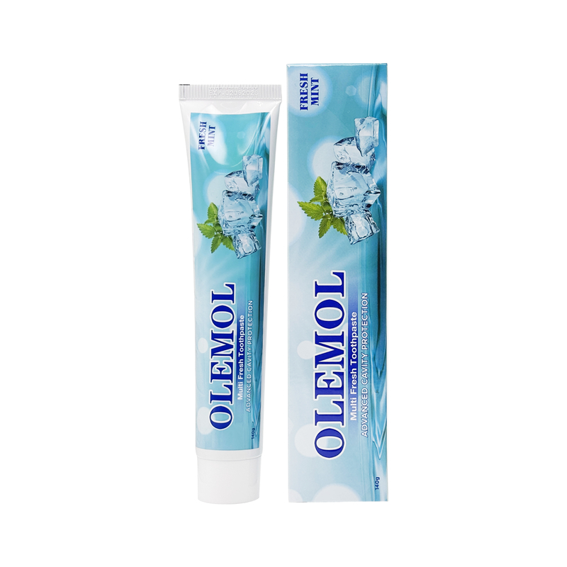 OLEMOL Natural Herbal Multi Care Toothpaste 140g - 360° Oral Protection Dental Hygiene Product for Daily Oral Care