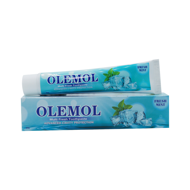 OLEMOL Natural Herbal Multi Care Toothpaste 140g - 360° Oral Protection Dental Hygiene Product for Daily Oral Care