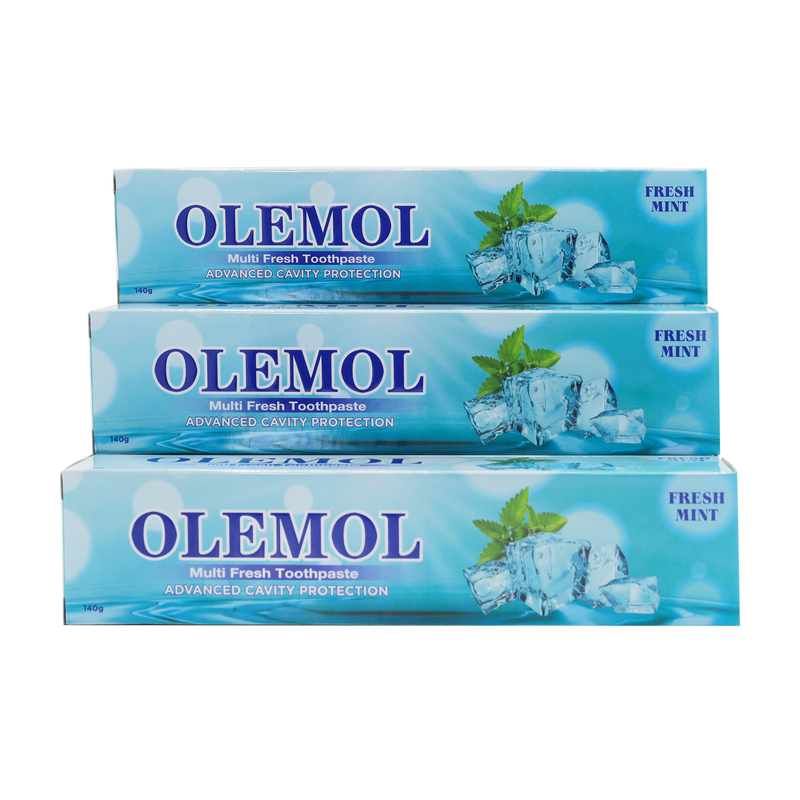 OLEMOL Natural Herbal Multi Care Toothpaste 140g - 360° Oral Protection Dental Hygiene Product for Daily Oral Care