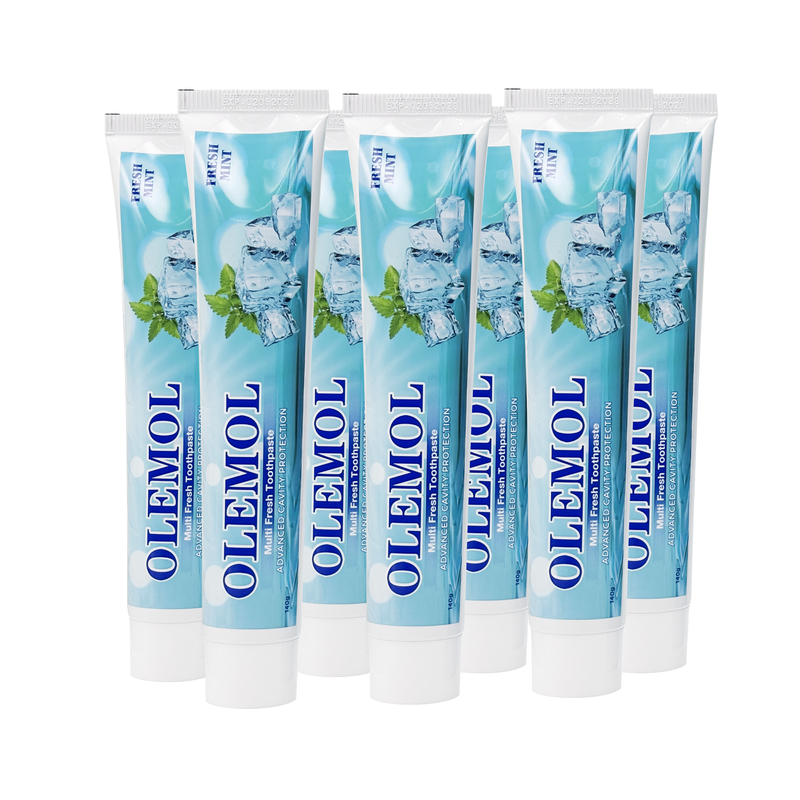 OLEMOL Natural Herbal Multi Care Toothpaste 140g - 360° Oral Protection Dental Hygiene Product for Daily Oral Care