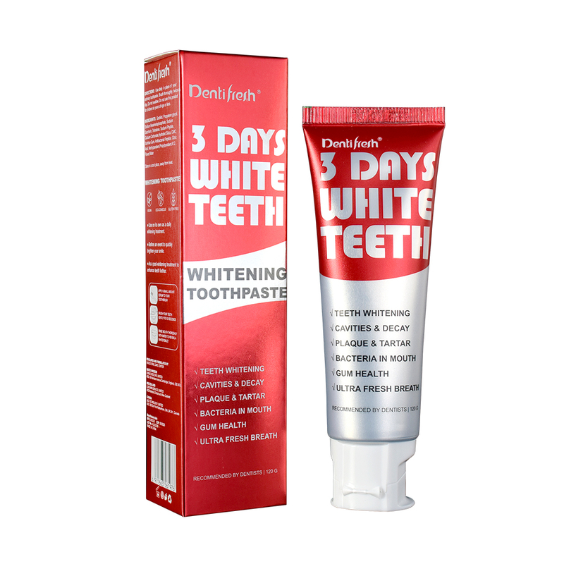 3 Days Advanced Teeth Whitening Toothpaste Sodium Phytate Ingredients for a Brighter Smile