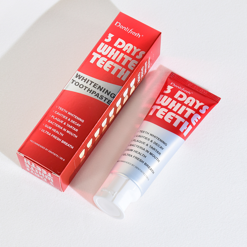 3 Days Advanced Teeth Whitening Toothpaste Sodium Phytate Ingredients for a Brighter Smile