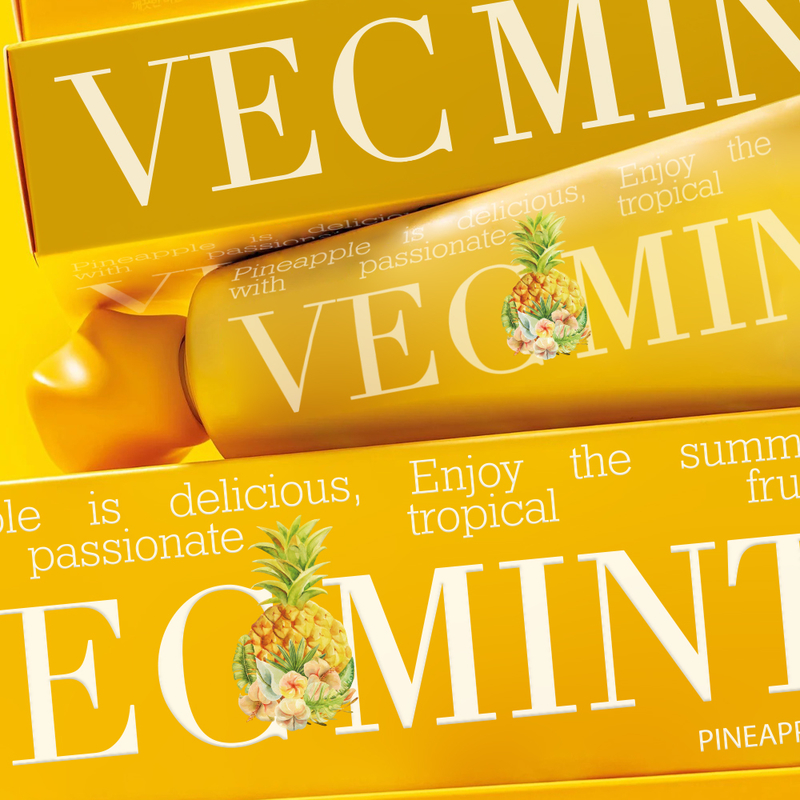 3 Years Shelf Life Fruity Toothpaste Made with Natural Ingredients No Artificial Colors