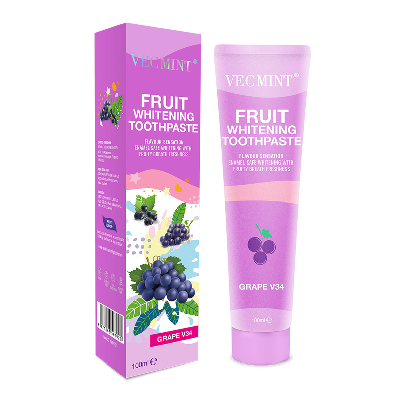 Oral Care Fruit Flavor Toothpaste for Adults Age Group Adult Whitening Paste Paste
