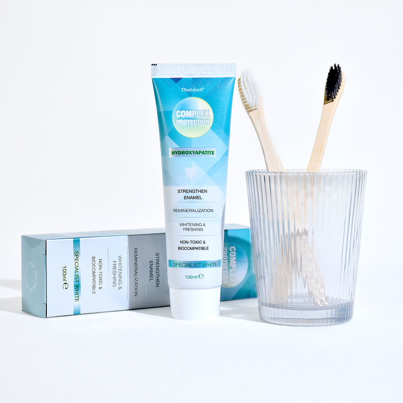 Moderate Whitening Effect Teeth Whitening Toothpastes with Brush Teeth Twice A Day and Sodium Phytate Ingredients
