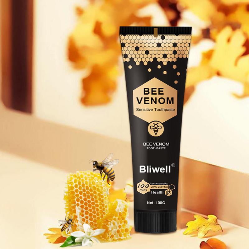 Organic Bee Venom Sensitive Oral Care Toothpaste For Bad Breath And Yellow Teeth